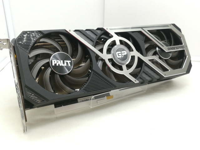【中古】Palit GeForce RTX 3080 GamingPro(NED3080019IA-132AA) RTX3080/10GB(GDDR6X)/PCI-E【川崎】保証期間１週間