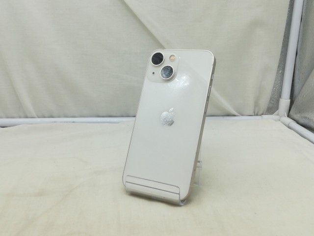 【中古】Apple iPhone 13 mini 128GB スターライト （国内版SIMロックフリー） MLJE3J/A【川崎】保証期間１ヶ月【ランクC】