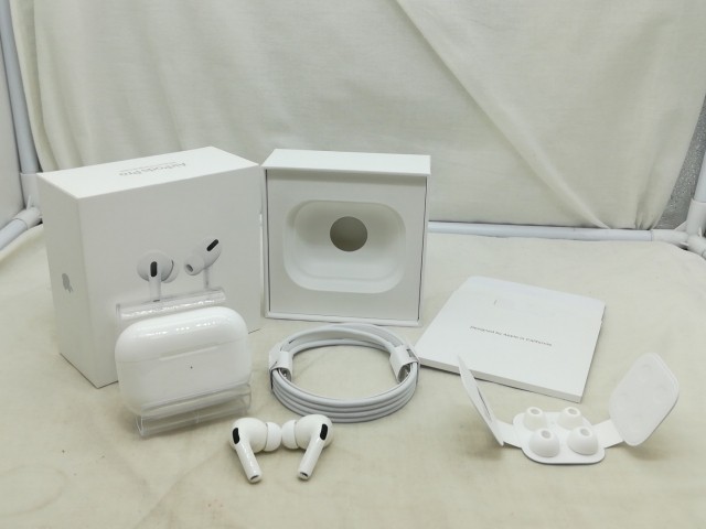 【中古】Apple AirPods Pro 第1世代（2019） MWP22J/A【川崎】保証期間１週間