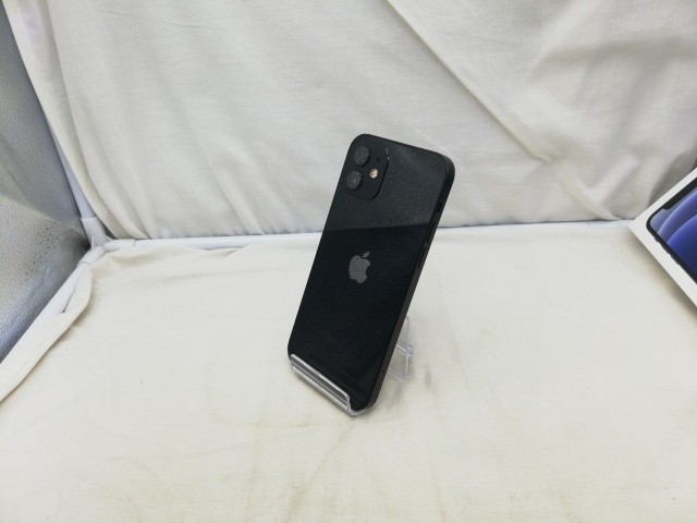 【中古】Apple 国内版 【SIMフリー】 iPhone 12 256GB ブラック MGJ03J/A【川崎】保証期間１ヶ月【ランクC】