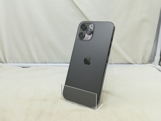 【中古】【赤ロム保証あり】Apple SoftBank 【SIMロック解除済み】 iPhone 12 Pro Max 256GB グラファイト MGCY3J/A【川崎】保証期間１ヶ