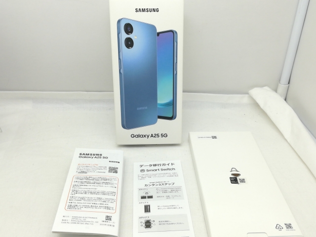【中古】SAMSUNG au 【SIMフリー】 Galaxy A25 5G ブルー 4GB 64GB SCG33【横浜】保証期間１ヶ月【ランクA】_7