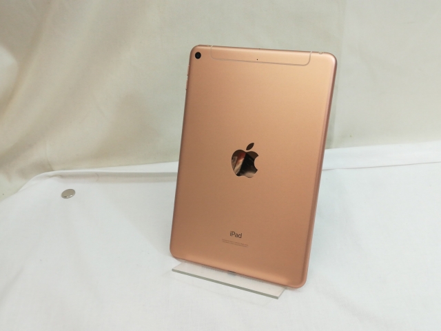 【中古】Apple 国内版 【SIMフリー】 iPad mini（第5世代/2019） 256GB ゴールド MUXE2J/A【川崎】保証期間１ヶ月【ランクB】
