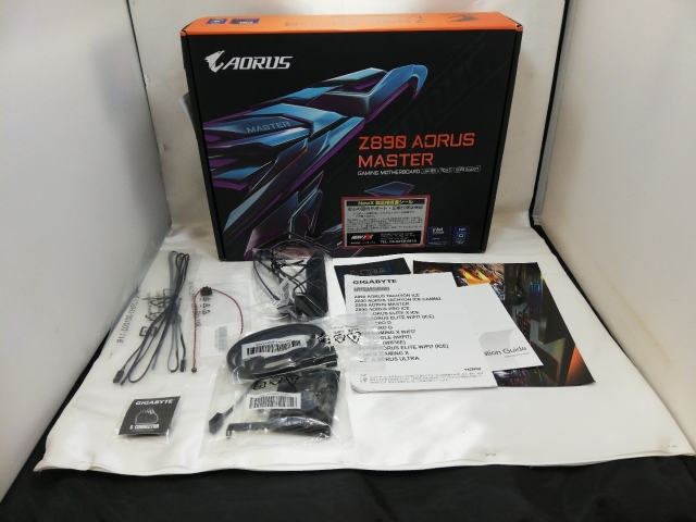 【中古】GIGABYTE Z890 AORUS MASTER Z890/LGA1851/10GbitLAN/ATX【川崎】保証期間１週間_9