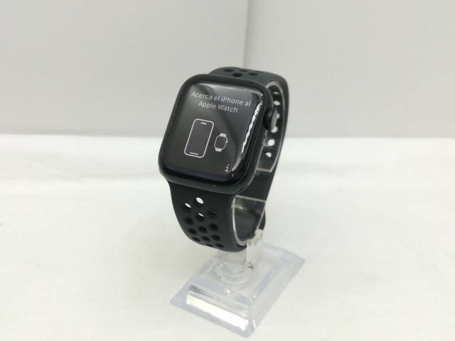 【中古】Apple Apple Watch Nike Series7 GPS 41mm ミッドナイトアルミ/スポーツバンド アンスラサイト/ブラックNike【川崎】保証期間１ヶ月【ランクB】