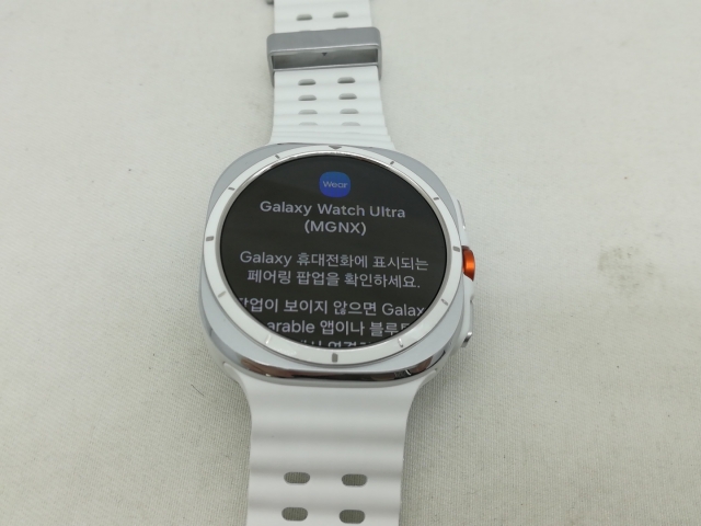 【中古】SAMSUNG Galaxy Watch Ultra (2025) LTEモデル [チタニウム ホワイト] 海外版【川崎】保証期間１ヶ月【ランクA】