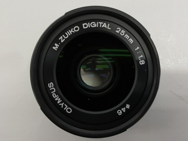 【中古】OLYMPUS M.ZUIKO DIGITAL 25mm F1.8 ブラック (MFTマウント)【川崎】保証期間１ヶ月【ランクA】