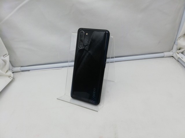 【中古】Oppo UQmobile 【SIMフリー】 OPPO Reno3 A ブラック 6GB 128GB OPU33 CPH2013【川崎】保証期間１ヶ月【ランクA】
