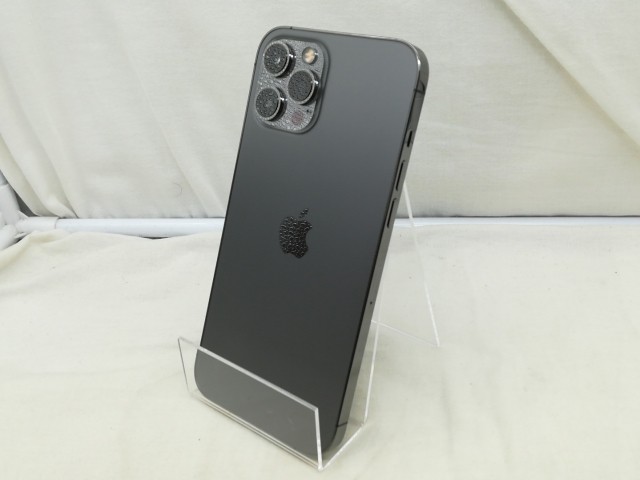 【中古】Apple docomo 【SIMロック解除済み】 iPhone 12 Pro Max 256GB グラファイト MGCY3J/A【川崎】保証期間１ヶ月【ランクB】