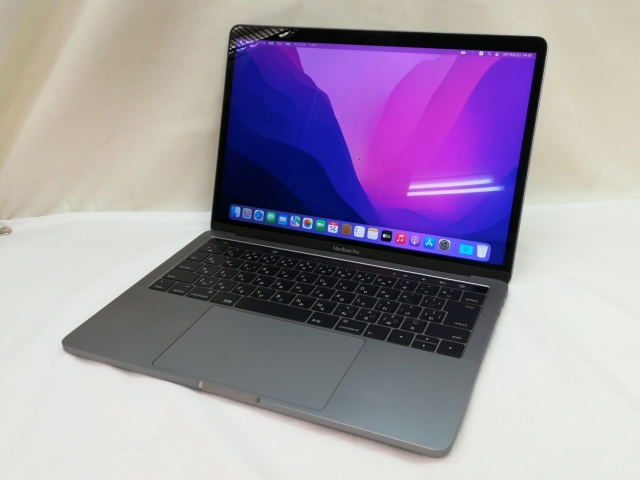 【中古】Apple MacBook Pro 13インチ (wTB) CTO (Late 2016) スペースグレイ Core i5(2.9G)/16G/512G(SSD)/IrisG 550【川崎】保証期間１ヶ月【ランクB】