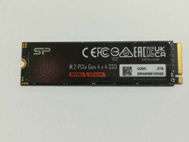 【中古】各社 2TB SSD  (M.2 2280/PCIe4.0 NVMe)【川崎】保証期間１週間