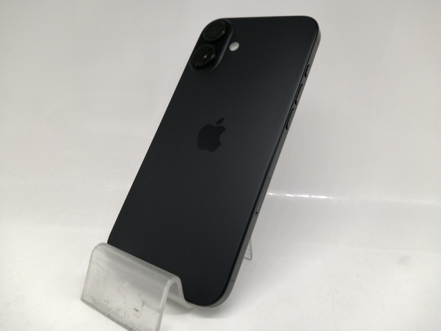 【中古】Apple 国内版 【SIMフリー】 iPhone 16 Plus 256GB ブラック MXVG3J/A【秋葉本店】保証期間１ヶ月【ランクA】
