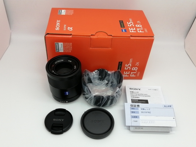超美品！SONY T*FE55F1.8ZA フィルター付き SONY FE55F1.8ZA 超美品！SONY T*FE55F1.8ZA フィルター付き Amazon.co.jp: