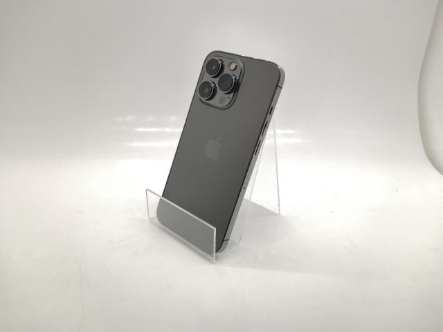 【中古】【赤ロム保証あり】Apple SoftBank 【SIMフリー】 iPhone 13 Pro 128GB グラファイト MLUE3J/A【秋葉5号】保証期間１ヶ月【ランクC】