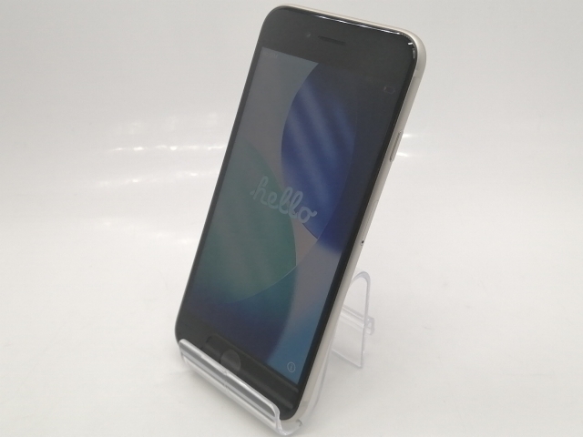 【中古】Apple au 【SIMフリー】 iPhone SE（第3世代） 128GB スターライト MMYG3J/A【秋葉5号】保証期間１ヶ月【ランクB】