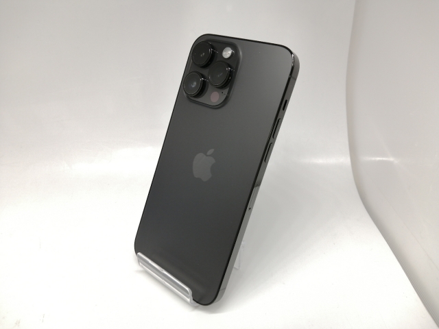 【中古】Apple docomo 【SIMフリー】 iPhone 14 Pro Max 512GB スペースブラック MQ9F3J/A【秋葉5号】保証期間１ヶ月【ランクC】