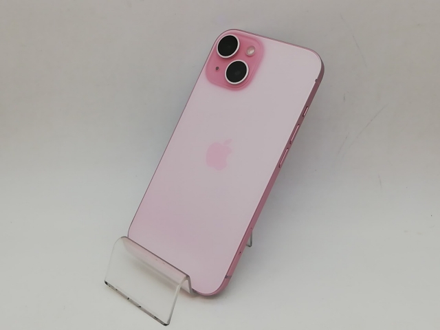 中古】Apple 国内版 【SIMフリー】 iPhone 15 128GB ピンク MTMJ3J/A 