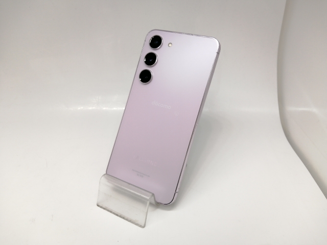 【中古】SAMSUNG docomo 【SIMフリー】 Galaxy S23 ラベンダー 8GB 256GB SC-51D【秋葉5号】保証期間１ヶ月【ランクB】