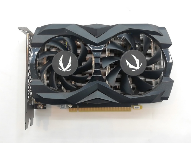 【中古】ZOTAC GAMING GeForce GTX 1660 SUPER Twin Fan(ZT-T16620F-10L) GTX1660Super/6GB(GDDR6)/PCI-E【秋葉3号】保証期間１週間