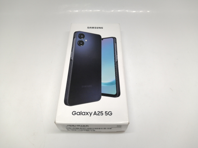 【未使用】SAMSUNG au 【SIMフリー】 Galaxy A25 5G ブラック 4GB 64GB SCG33【秋葉5号】保証期間３ヶ月