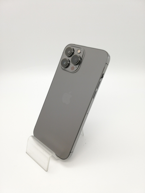 【中古】Apple 国内版 【SIMフリー】 iPhone 13 Pro Max 256GB グラファイト MLJ83J/A【三宮センター】保証期間１ヶ月【ランクB】_1