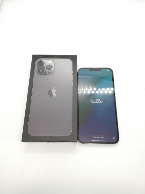 【中古】Apple 国内版 【SIMフリー】 iPhone 13 Pro Max 256GB グラファイト MLJ83J/A【三宮センター】保証期間１ヶ月【ランクB】_7