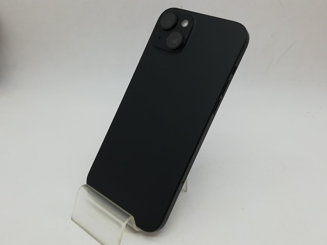 【中古】Apple 国内版 【SIMフリー】 iPhone 15 Plus 128GB ブラック MU083J/A【秋葉本店】保証期間１ヶ月【ランクB】