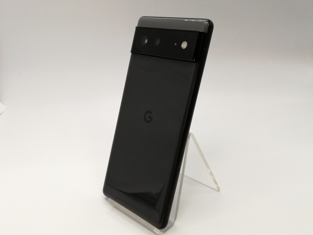 【中古】Google au 【SIMフリー】 Pixel 6 ストーミーブラック 8GB 128GB GR1YH【小倉駅前】保証期間１ヶ月【ランクB】の通販は