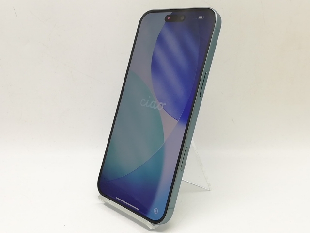 【中古】Apple au 【SIMフリー】 iPhone 16 Plus 256GB ティール MXVL3J/A【川崎】保証期間１ヶ月【ランクA】_1