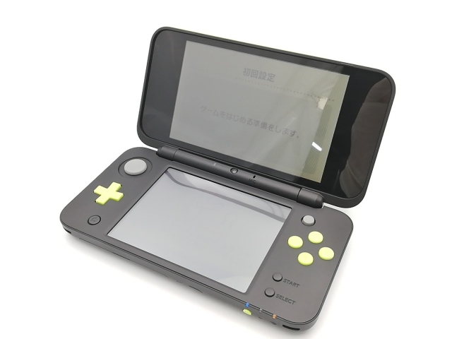 Newニンテンドー2DS LL ブラック×ライム 人気エンタメ/ホビー - New
