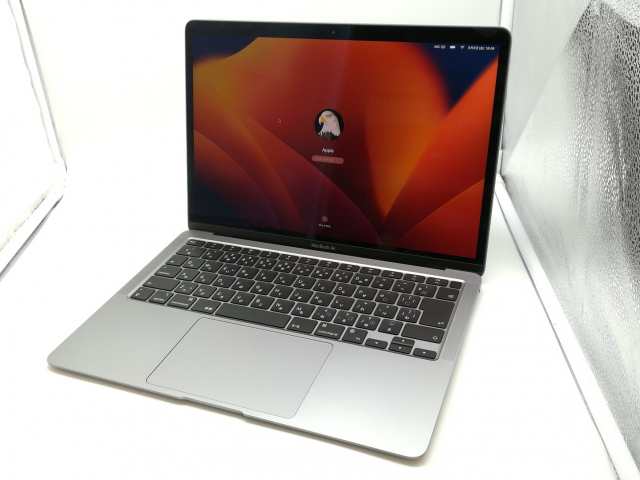 【中古】Apple MacBook Air 13インチ M1(CPU:8C/GPU:7C) 8GB/256GB スペースグレイ MGN63J/A (M1・2020)【横浜】保証期間１ヶ月【ランクB