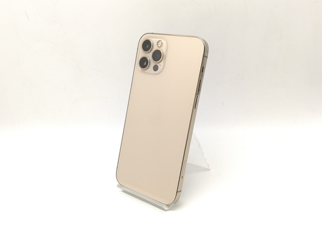 【中古】Apple docomo 【SIMロック解除済み】 iPhone 12 Pro 128GB ゴールド MGM73J/A【横浜】保証期間１ヶ月【ランクB】 42,237円