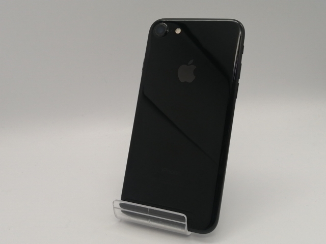 【中古】Apple SoftBank 【SIMロック解除済み】 iPhone 7 256GB ジェットブラック MNCV2J/A【大須アメ横】保証期間１ヶ月【ランクC】