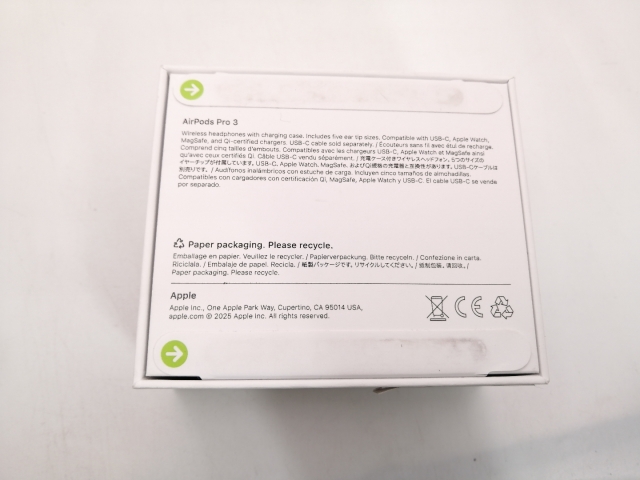 未使用】Apple AirPods Pro 3 MFHP4J/A【三宮駅前】保証期間1ヶ月
