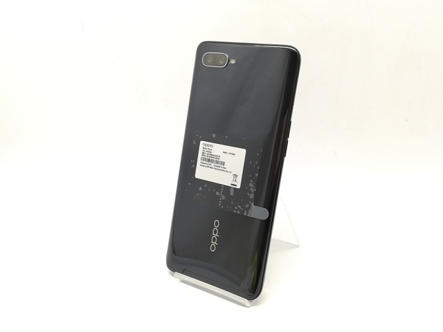 【中古】Oppo 国内版 【SIMフリー】 Reno A ブラック 6GB 64GB CPH1983【横浜】保証期間１ヶ月【ランクC】