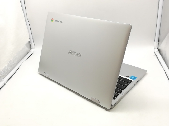 【中古】ASUS Chromebook CX1(CX1102) CX1102CKA-N00010 トランスペアレントシルバー【Celeron N5100 4G 64G(Flash) WiFi 11.6LCD】【DS秋葉】保証期間１ヶ月【ランクB】_1