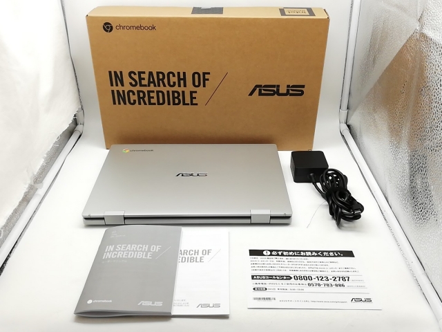 【中古】ASUS Chromebook CX1(CX1102) CX1102CKA-N00010 トランスペアレントシルバー【Celeron N5100 4G 64G(Flash) WiFi 11.6LCD】【DS秋葉】保証期間１ヶ月【ランクB】_6