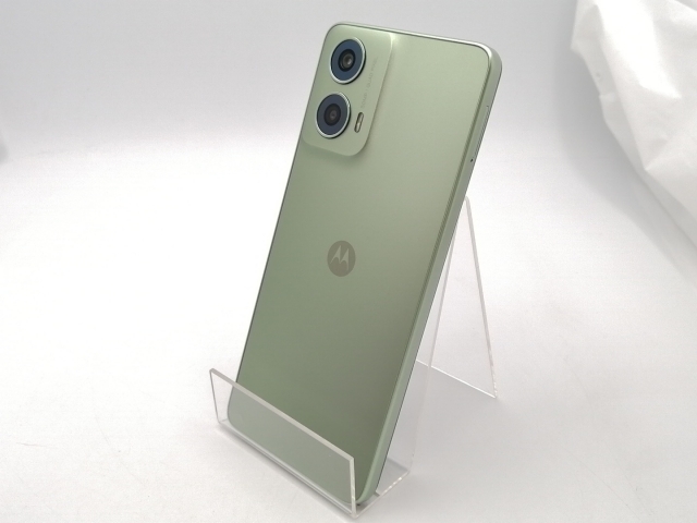 【中古】MOTOROLA 国内版 【SIMフリー】 moto g24 アイスグリーン 8GB 128GB PB1A0001JP【ECセンター】保証期間１ヶ月【ランクB】