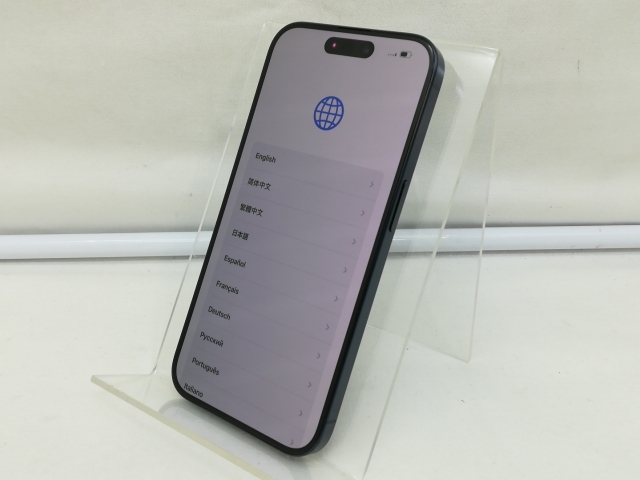 iPhone15 Pro 128GB ブルーチタニウム SIMフリー APPLE 〔中古〕iPhone15 Pro 128GB ブルーチタニウム MTUA3J／A SIM