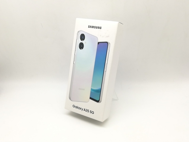 【未使用】SAMSUNG 楽天モバイル 【SIMフリー】 Galaxy A25 5G ライトブルー 4GB 64GB【横浜】保証期間３ヶ月