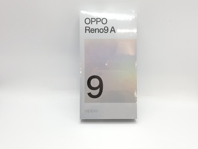 【未使用】Oppo ymobile 【SIMフリー】 OPPO Reno9 A ムーンホワイト 8GB 128GB A301OP【立川フロム中武】保証期間３ヶ月