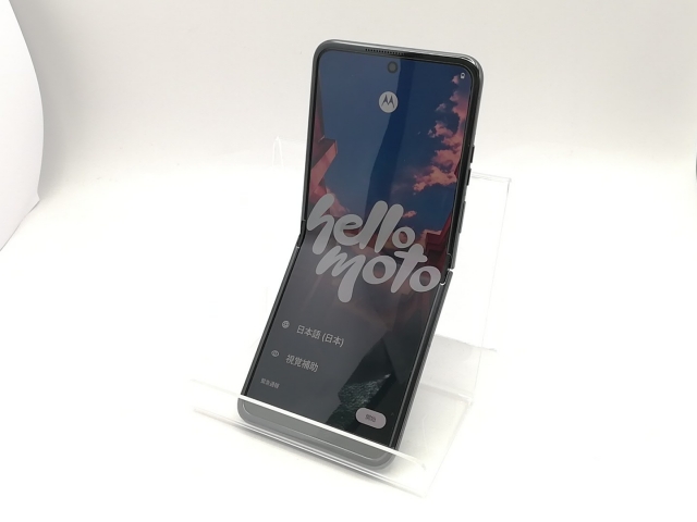 【中古】MOTOROLA 国内版 【SIMフリー】 motorola razr 50 コアラグレイ 12GB 512GB PB230000JP【川崎駅前】保証期間１ヶ月【ランクA】_1