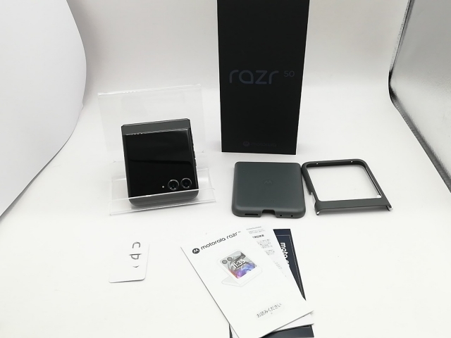 【中古】MOTOROLA 国内版 【SIMフリー】 motorola razr 50 コアラグレイ 12GB 512GB PB230000JP【川崎駅前】保証期間１ヶ月【ランクA】_7