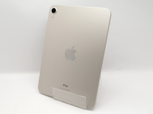 【中古】Apple iPad mini（第6世代/2021） Wi-Fiモデル 64GB スターライト MK7P3J/A【秋葉5号】保証期間１ヶ月【ランクA】