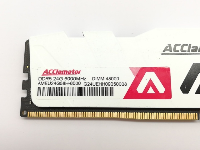 【中古】DDR5 24GB DDR5-6000(PC5-48000)【デスクトップPC用】【横浜】保証期間１週間_2