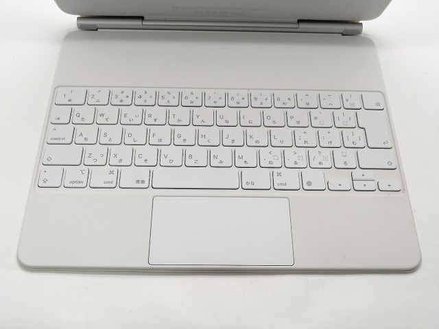 【中古】Apple Magic Keyboard 日本語（JIS） ホワイト iPad Pro 12.9インチ（第3/第4/第5/第6世代）用 MJQL3J/A【秋葉5号】保証期間１週