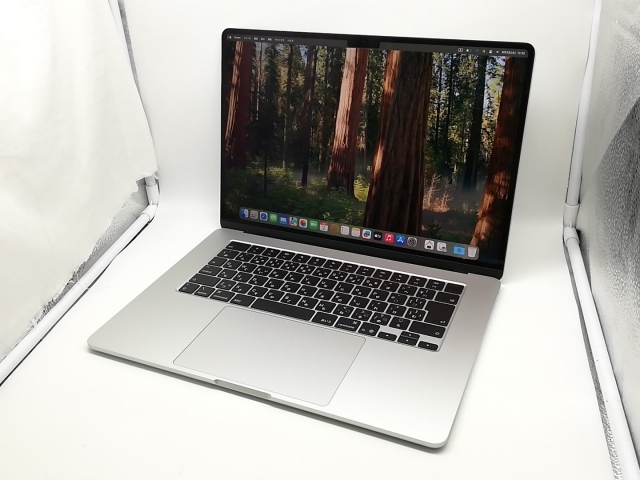 【中古】Apple MacBook Air 15インチ (M4,2025) M4(CPU:10C/GPU:10C) 24GB/512GB シルバー MC6J4J/A【横浜】保証期間１ヶ月【ランクA】