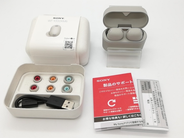 【中古】SONY WF-1000XM6 (S) [プラチナシルバー]【アリオ倉敷】保証期間１ヶ月【ランクA】_5