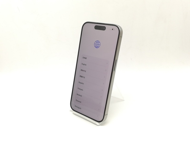 【中古】Apple 国内版 【SIMフリー】 iPhone 15 Pro 256GB ナチュラルチタニウム MTUF3J/A【横浜】保証期間１ヶ月【ランクB】_1