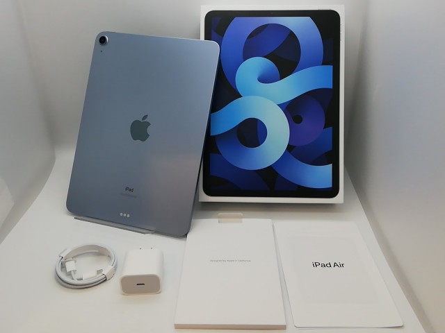 【中古】Apple iPad Air（第4世代/2020） Wi-Fiモデル 256GB スカイブルー MYFY2J/A【高崎モントレー】保証期間１ヶ月【ランクA】